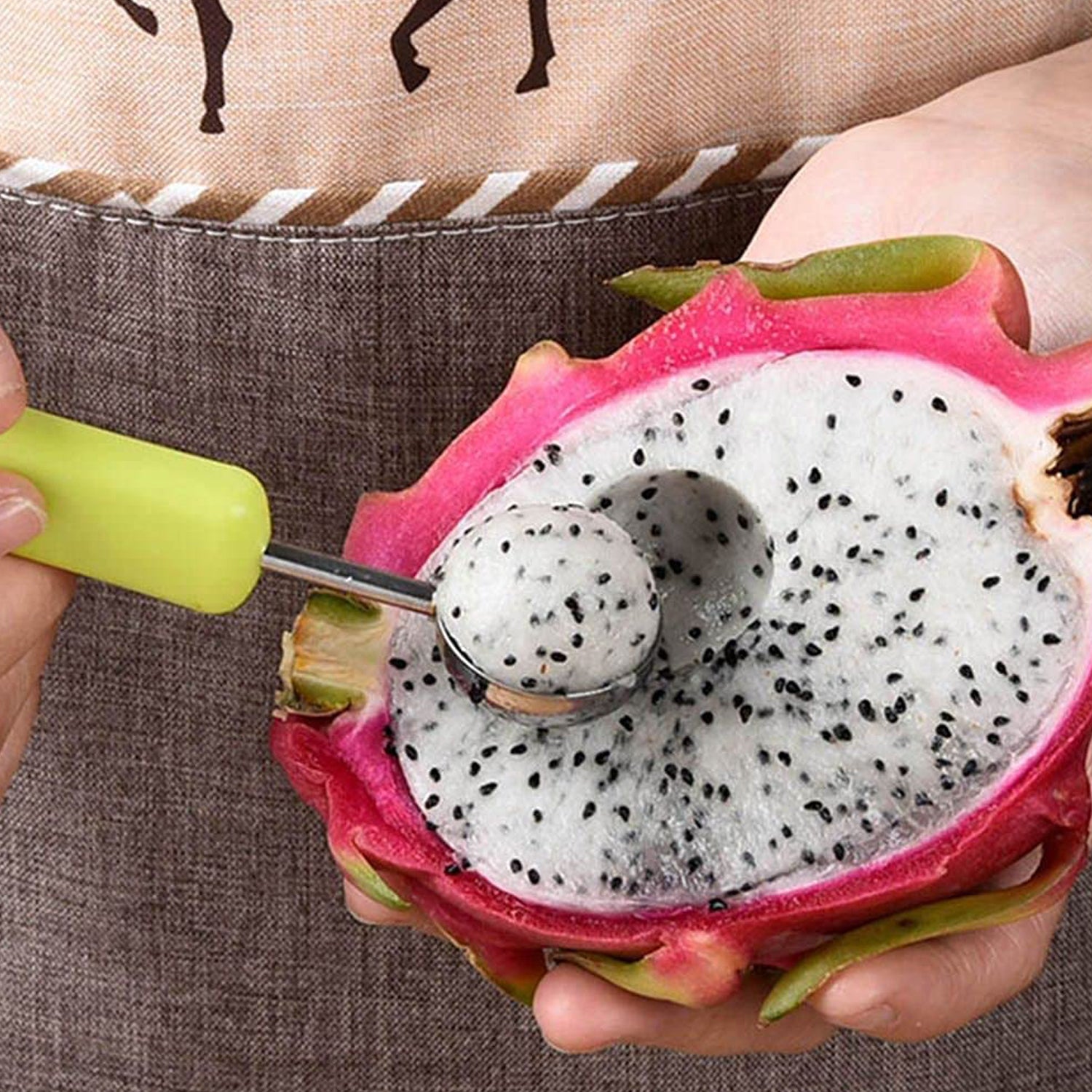 2606  4 In 1 Stainless Steel Melon Baller Seed Remover Sorbet Dessert Ball Spoon Fruit Digging Spoon Double Sided Fruit Scooper Watermelon Baller Scoop 2606  4 In 1 Stainless Steel Melon Baller Seed Remover Sorbet Dessert Ball Spoon Fruit Digging Spoon Double Sided Fruit Scooper Watermelon Baller Scoop